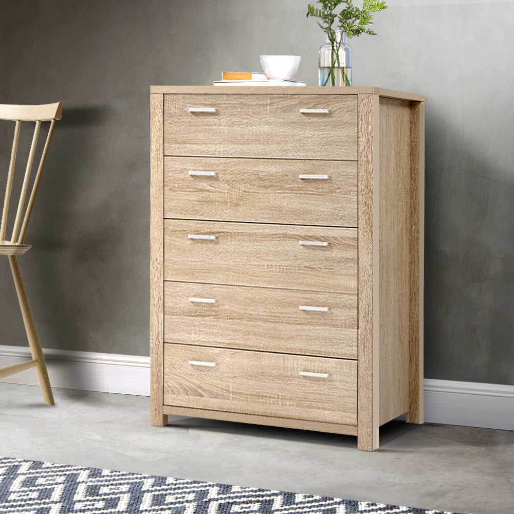 Marlook 5 Chest of Drawers - MAXI Pine