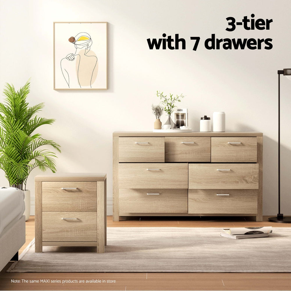 Marlook 7 Chest of Drawers - MAXI Pine