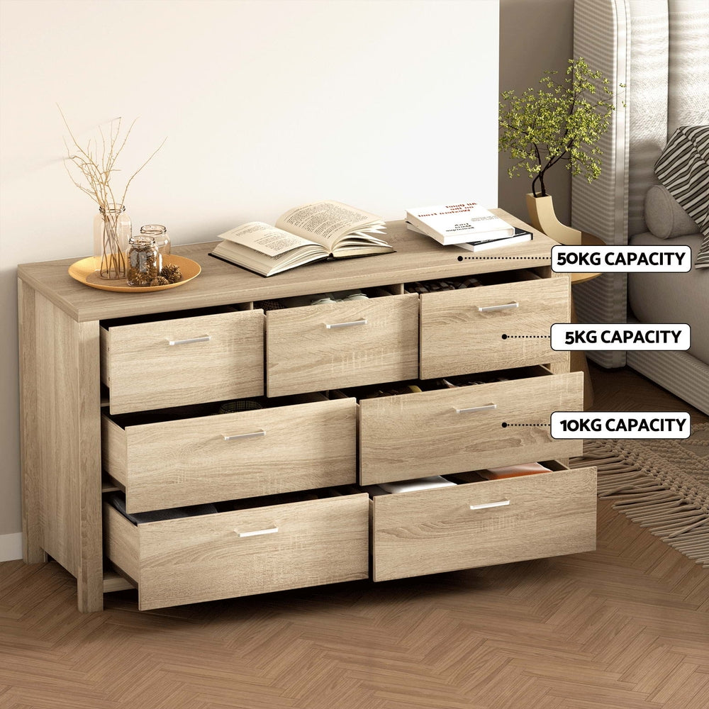 Marlook 7 Chest of Drawers - MAXI Pine