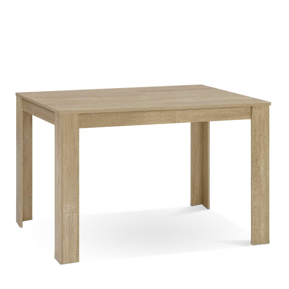 Marlook Dining Table Rectangular 4 Seater 120CM Oak Natu