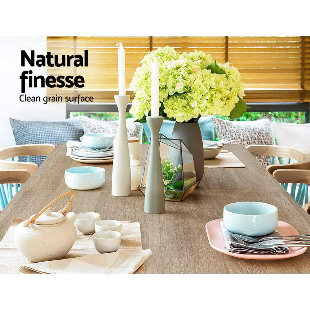 Marlook Dining Table Rectangular 4 Seater 120CM Oak Natu