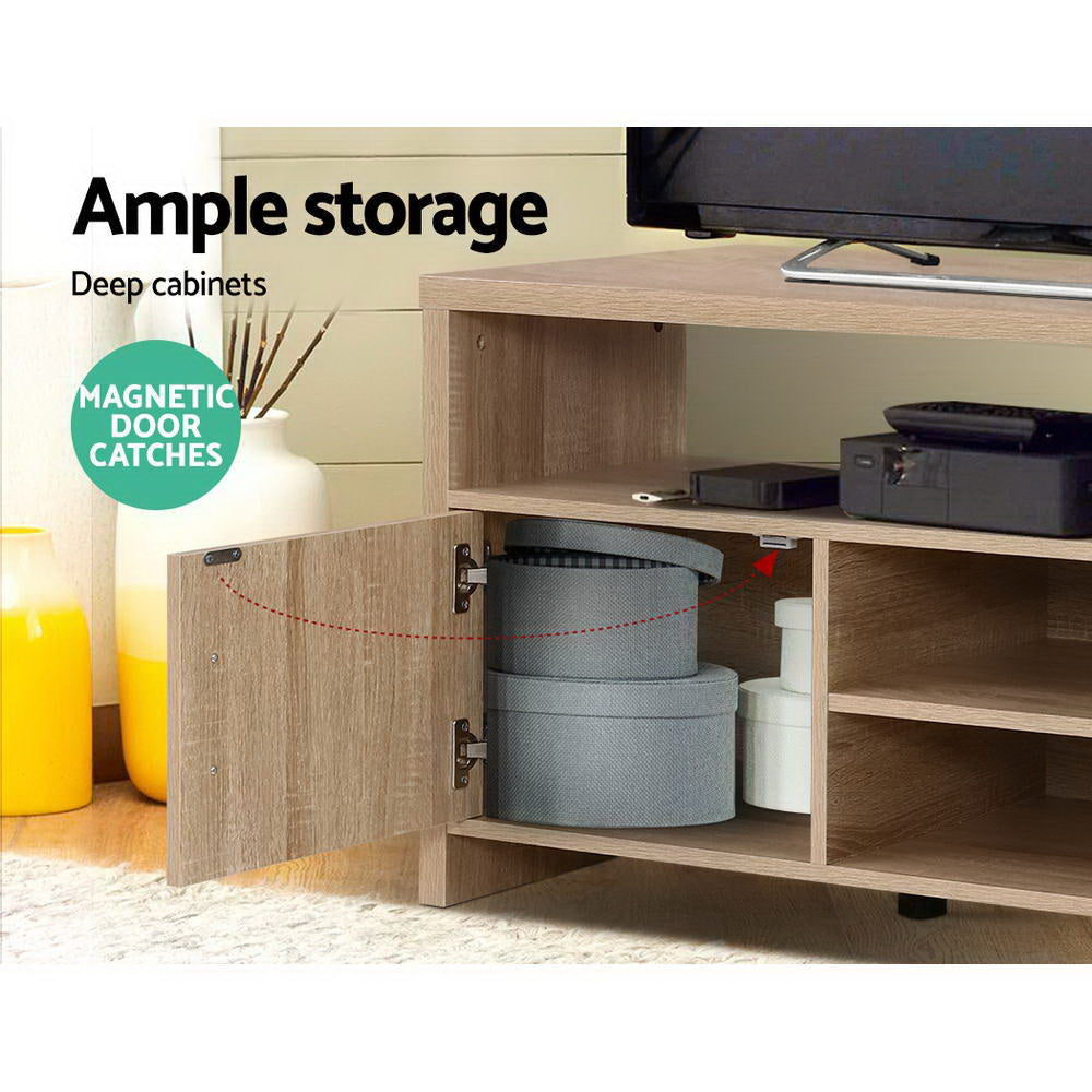 Marlook TV Cabinet Entertainment Unit 140cm Oak Ken