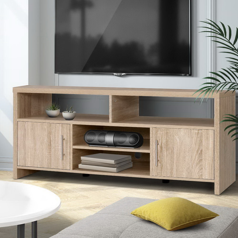 Marlook TV Cabinet Entertainment Unit 140cm Oak Ken