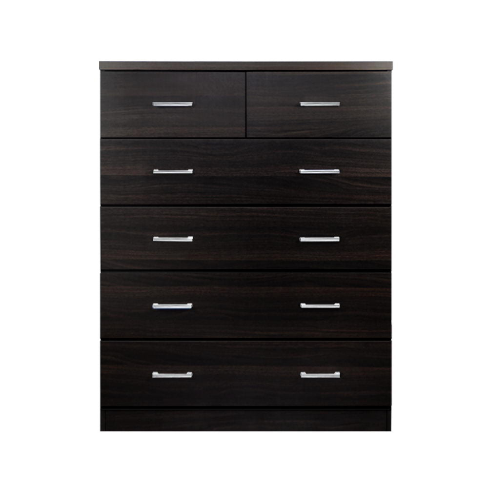 Marlook 6 Chest of Drawers - ANDES Walnut