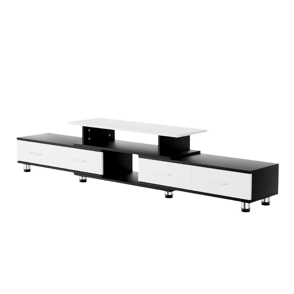 Marlook TV Cabinet Entertainment Unit Extendable 160CM To 220CM