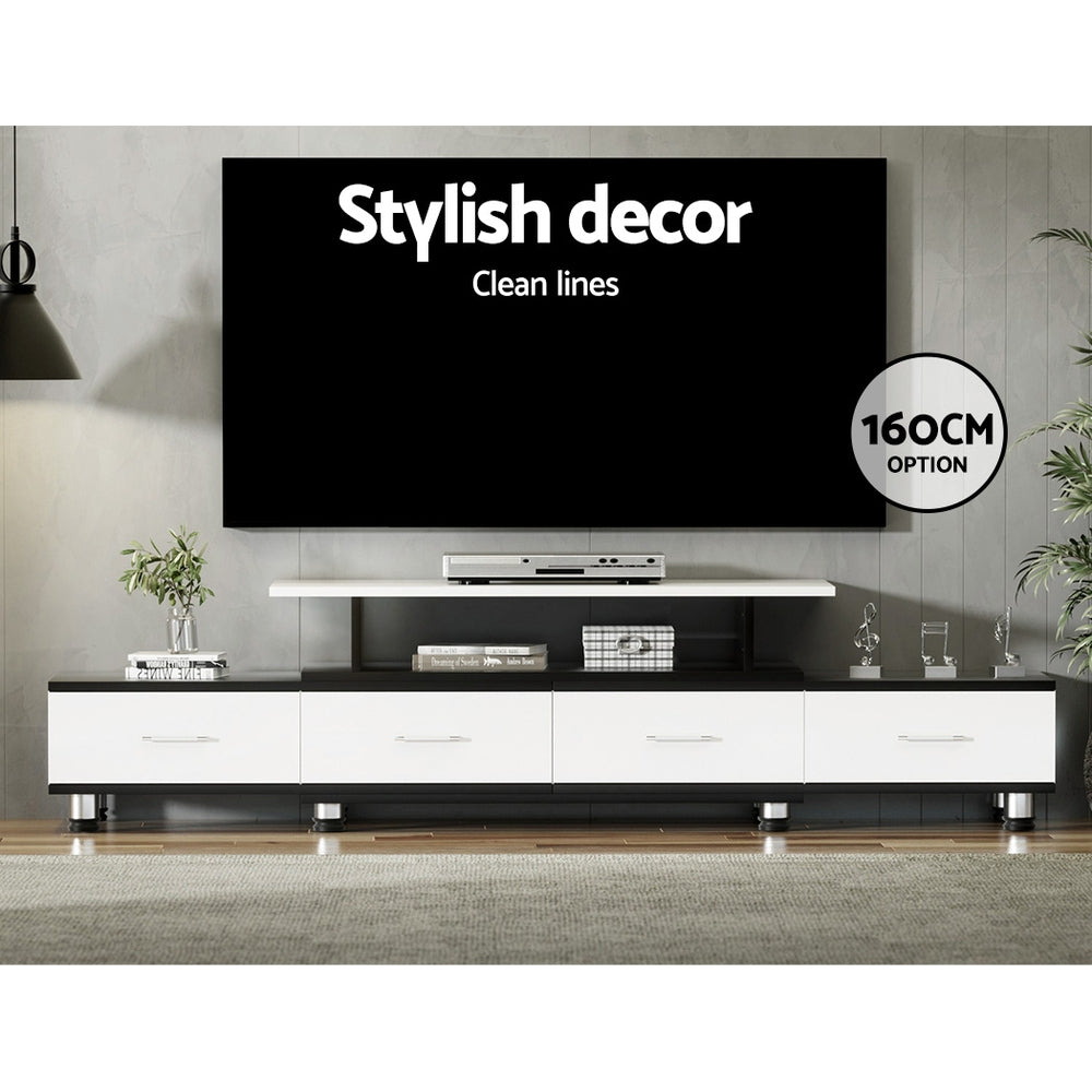 Marlook TV Cabinet Entertainment Unit Extendable 160CM To 220CM