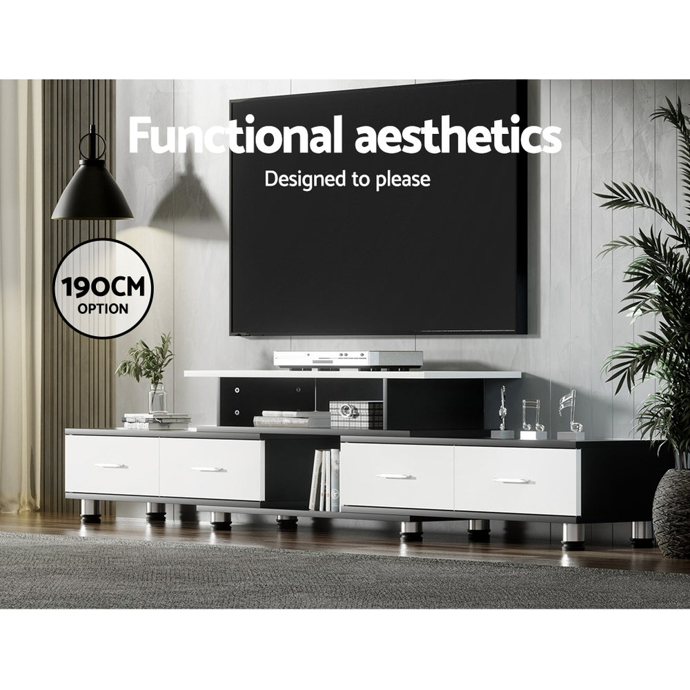 Marlook TV Cabinet Entertainment Unit Extendable 160CM To 220CM