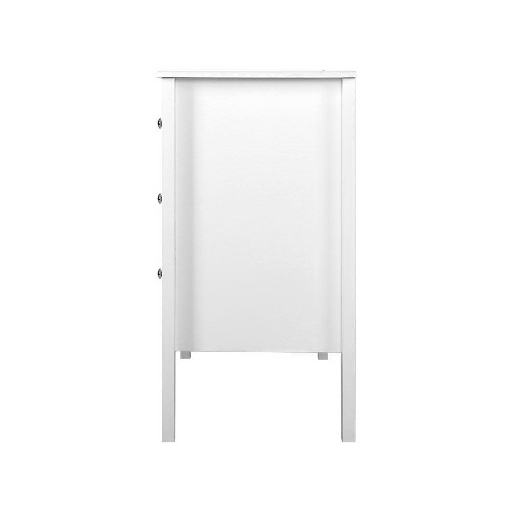 Marlook 3 Chest of Drawers - BRITTANY White