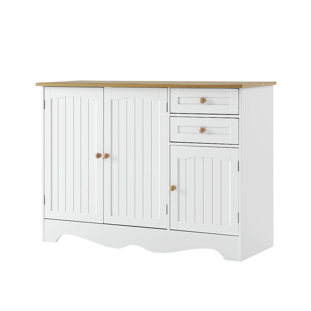 Marlook Buffet Sideboard 3 Doors - BERNE White