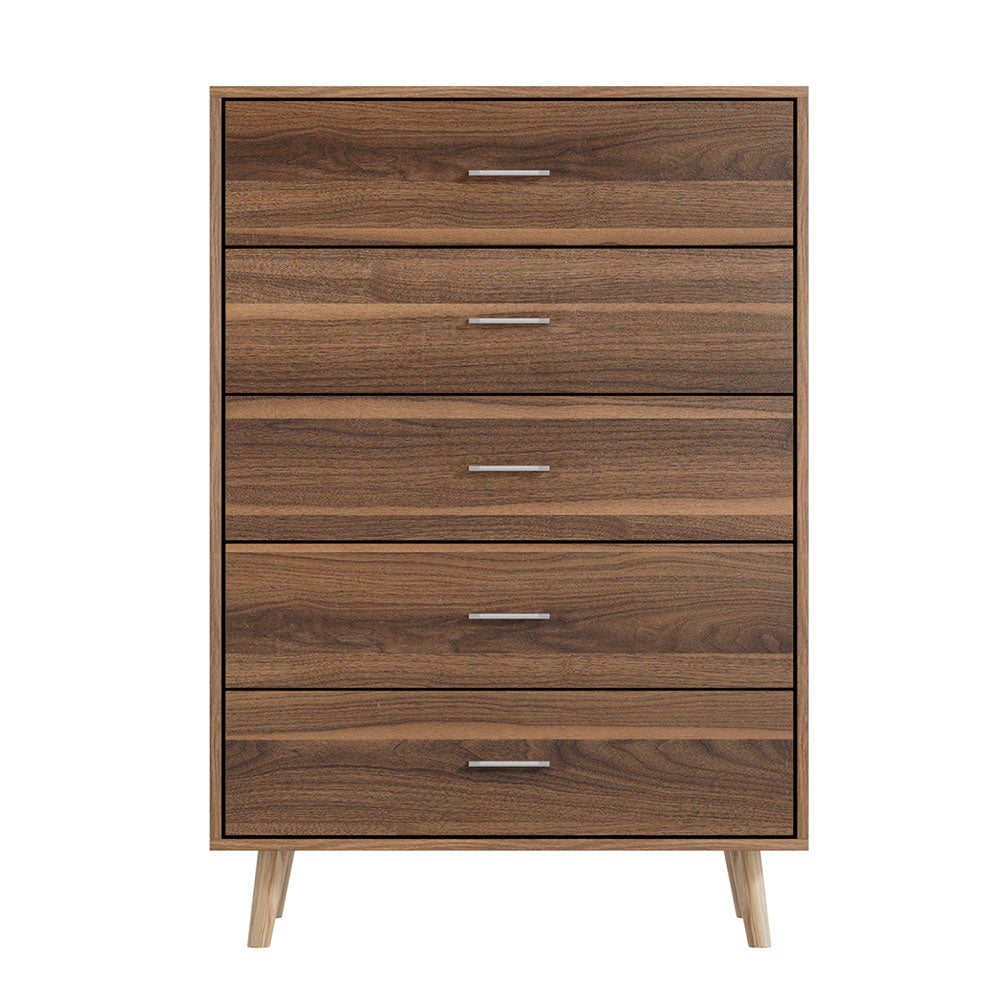 Marlook 5 Chest of Drawers - MIRI Walnut