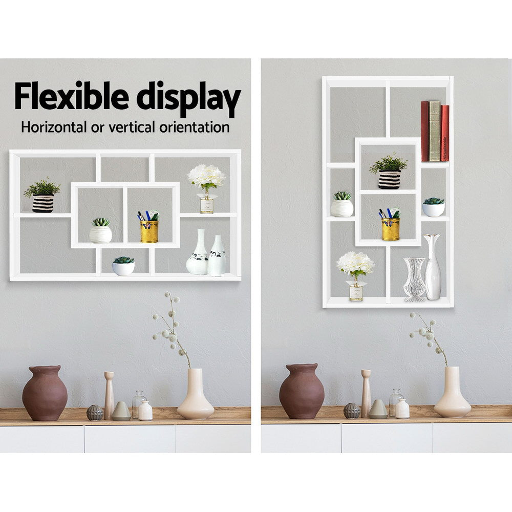 Marlook Floating Wall Shelves Bookshelf White