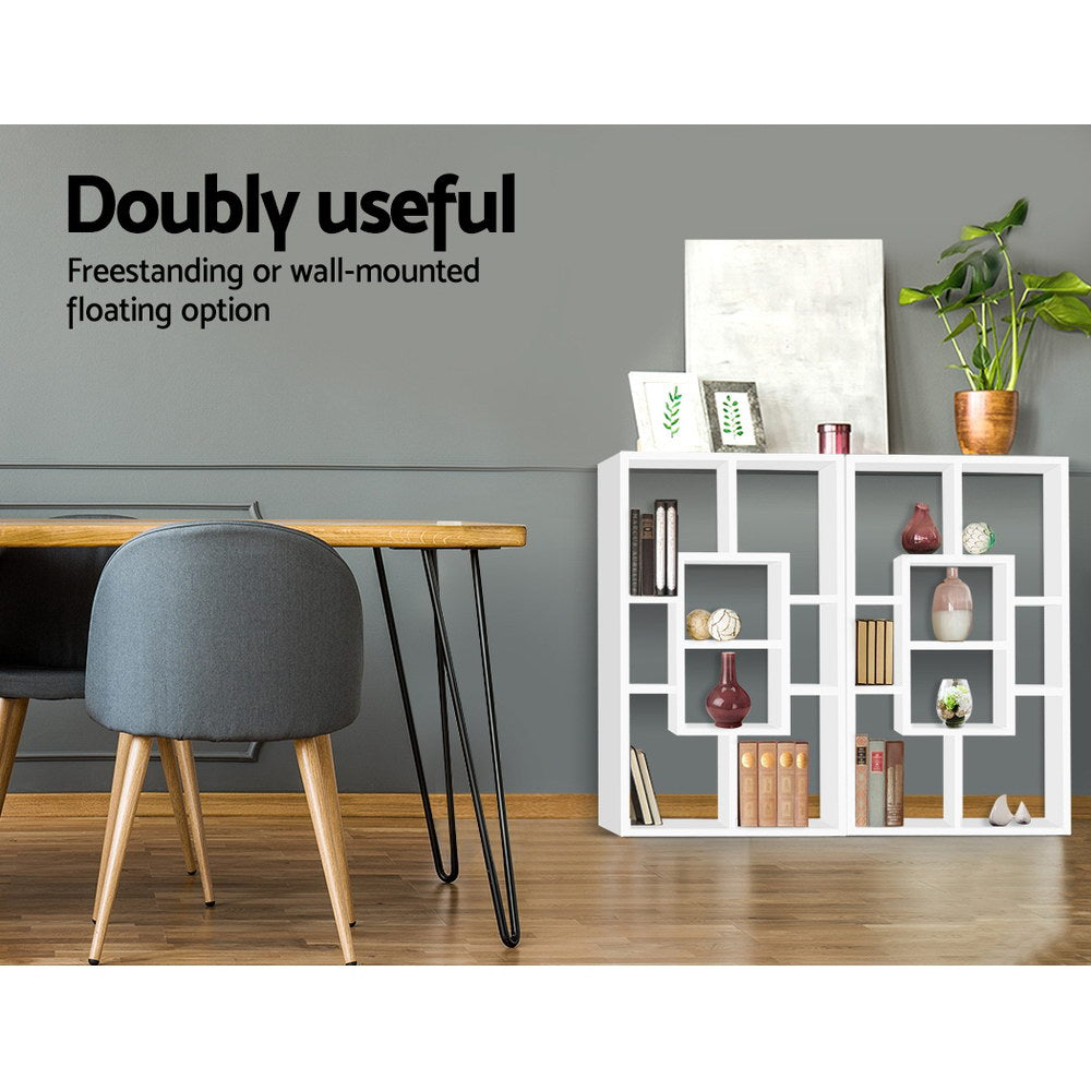 Marlook Floating Wall Shelves Bookshelf White