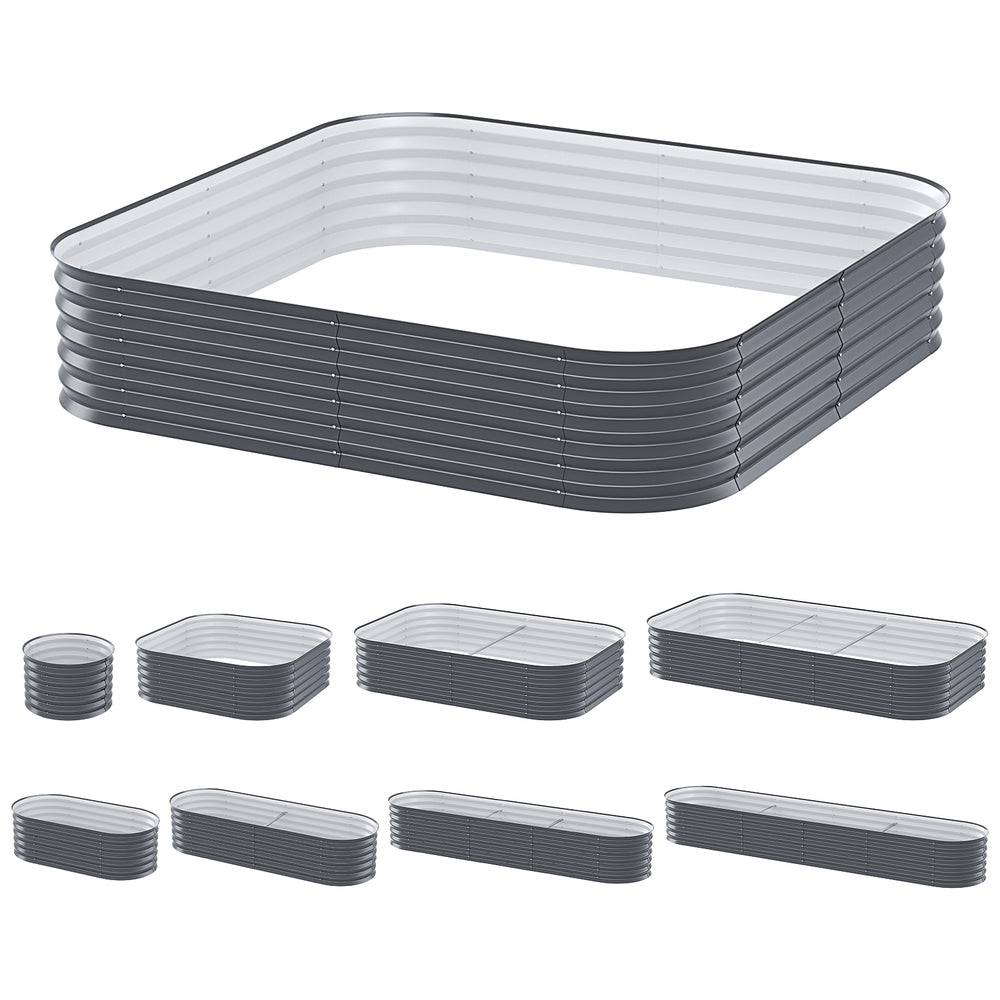 Marlook Garden Bed 9 In 1 Modular Planter Box 40CM height