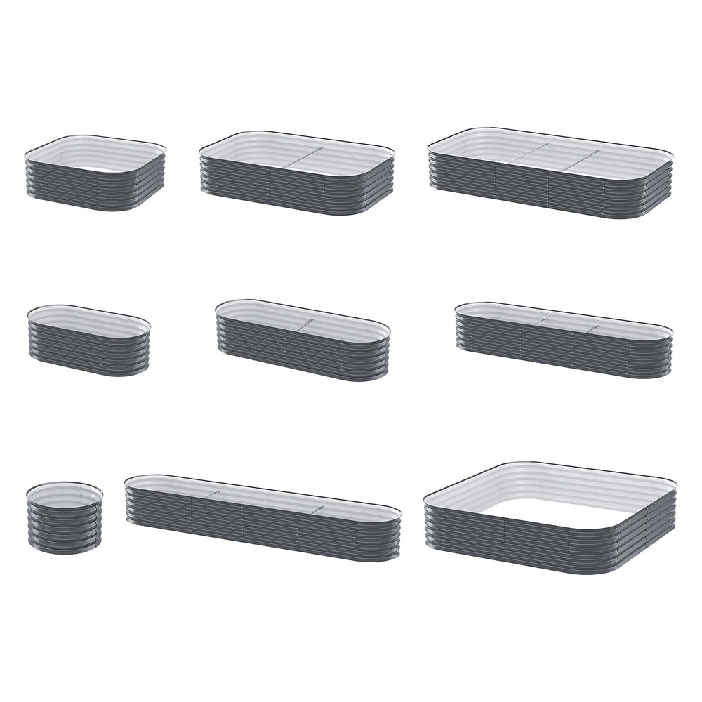 Marlook Garden Bed 9 In 1 Modular Planter Box 40CM height