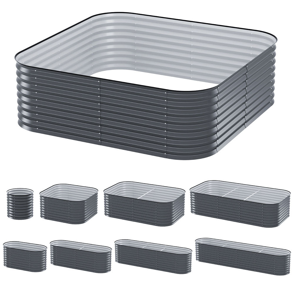 Marlook Garden Bed 9 In 1 Modular Planter Box 56CM height