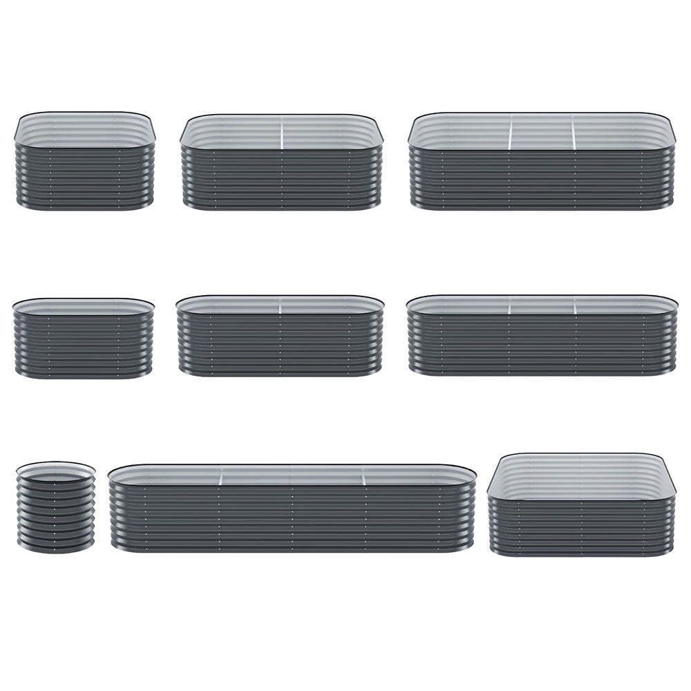 Marlook Garden Bed 9 In 1 Modular Planter Box 56CM height