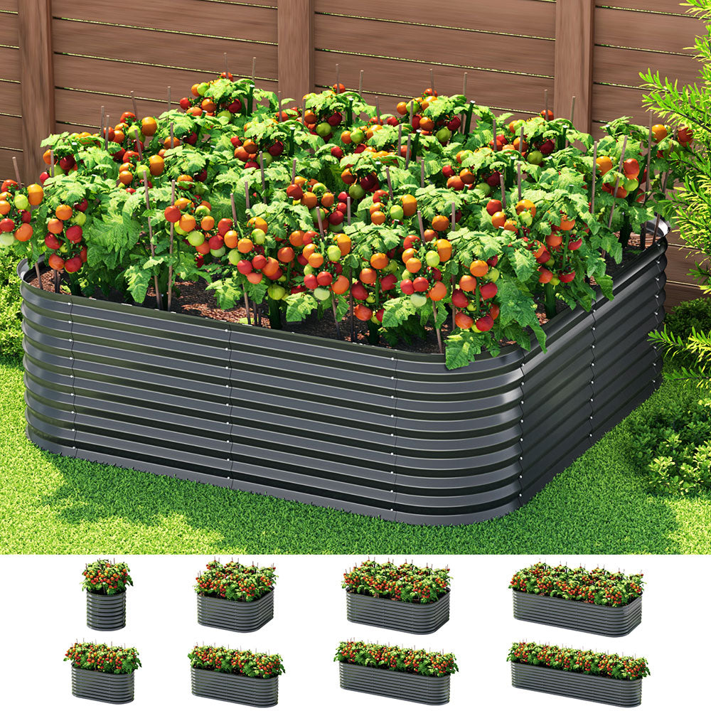 Marlook Garden Bed 9 In 1 Modular Planter Box 56CM height