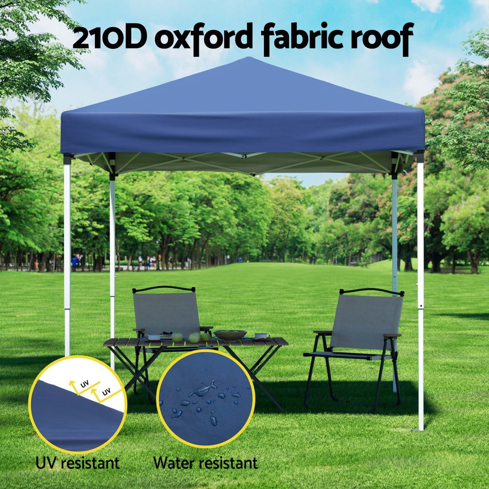 Marlook Gazebo 2x2m Outdoor Patio Garden Marquee Shade Blue