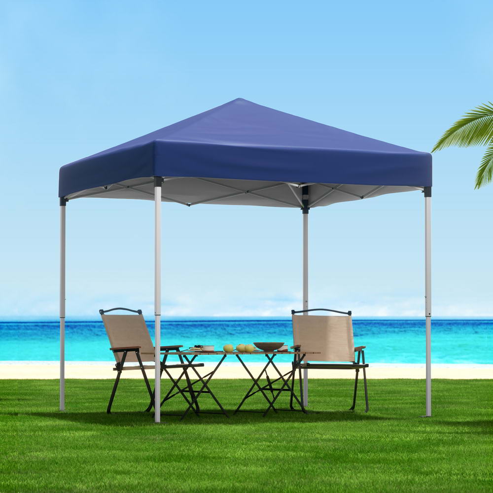 Marlook Gazebo 2x2m Outdoor Patio Garden Marquee Shade Blue