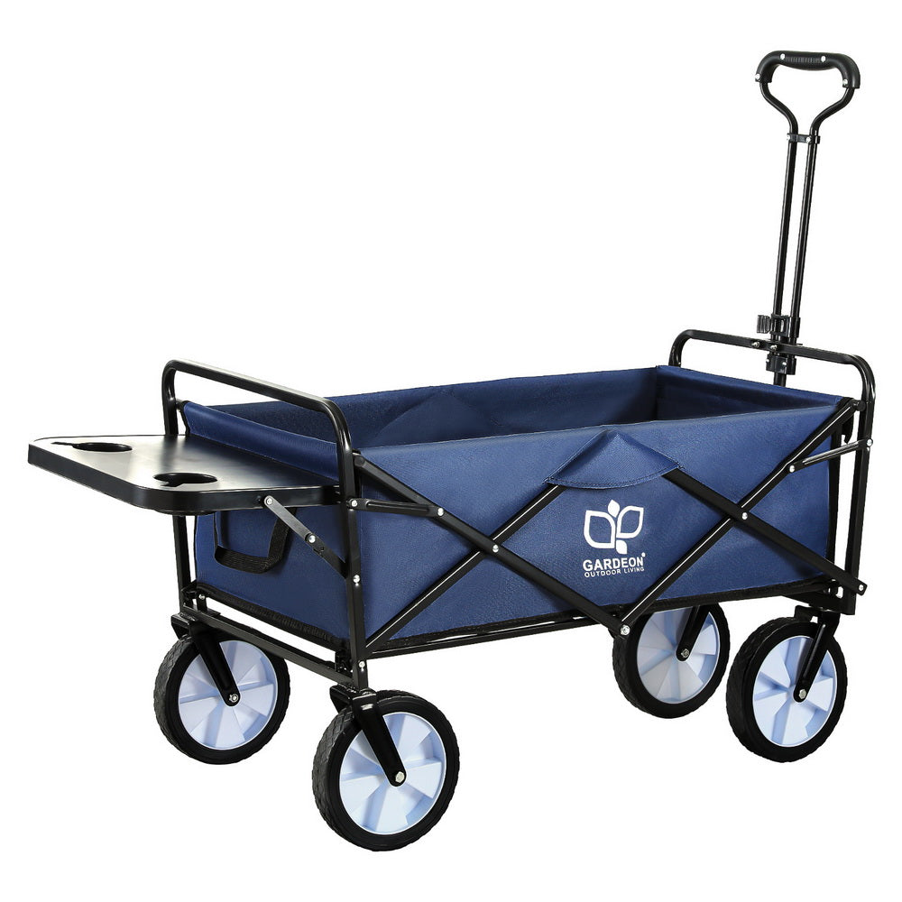 Marlook Garden Cart with Cup Holders Blue