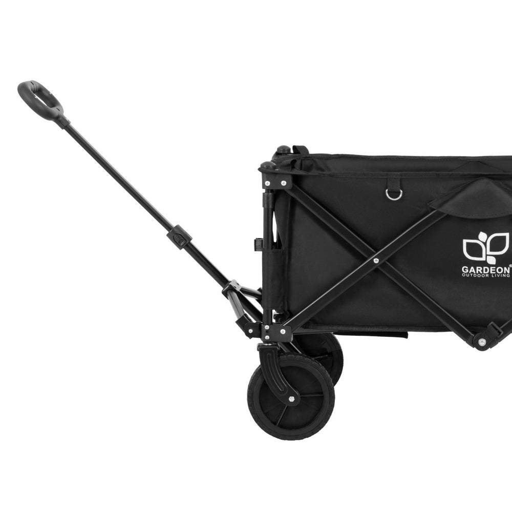Marlook Garden Cart with Opening Rear Black