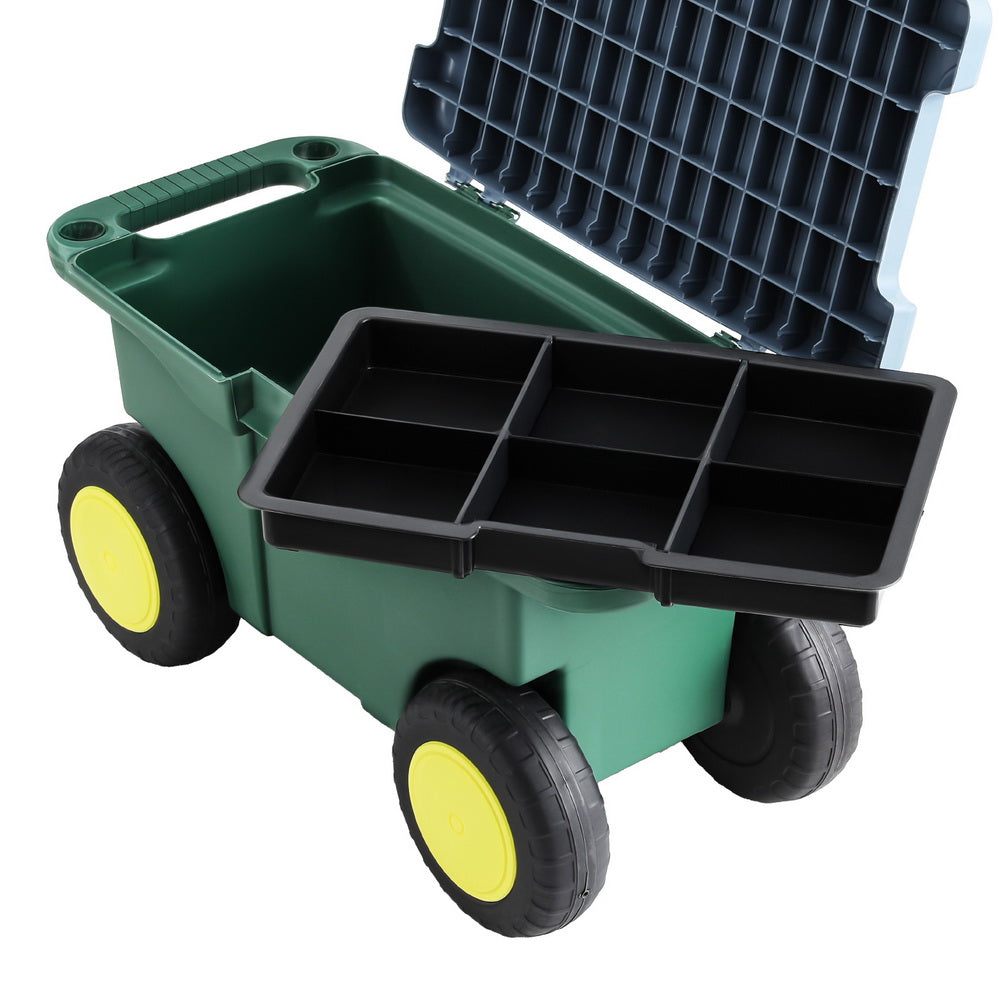 Marlook Garen Tool Storage Cart 3-In-1 Green