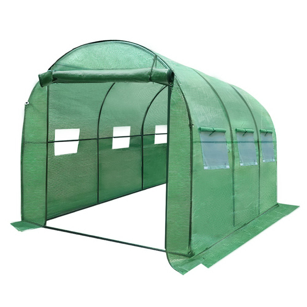 Marlook Greenhouse Garden Shed Green House 3X2X2M Greenhouses Storage Lawn
