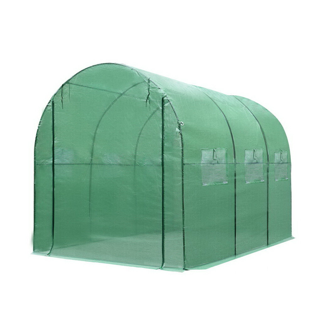 Marlook Greenhouse Garden Shed Green House 3X2X2M Greenhouses Storage Lawn