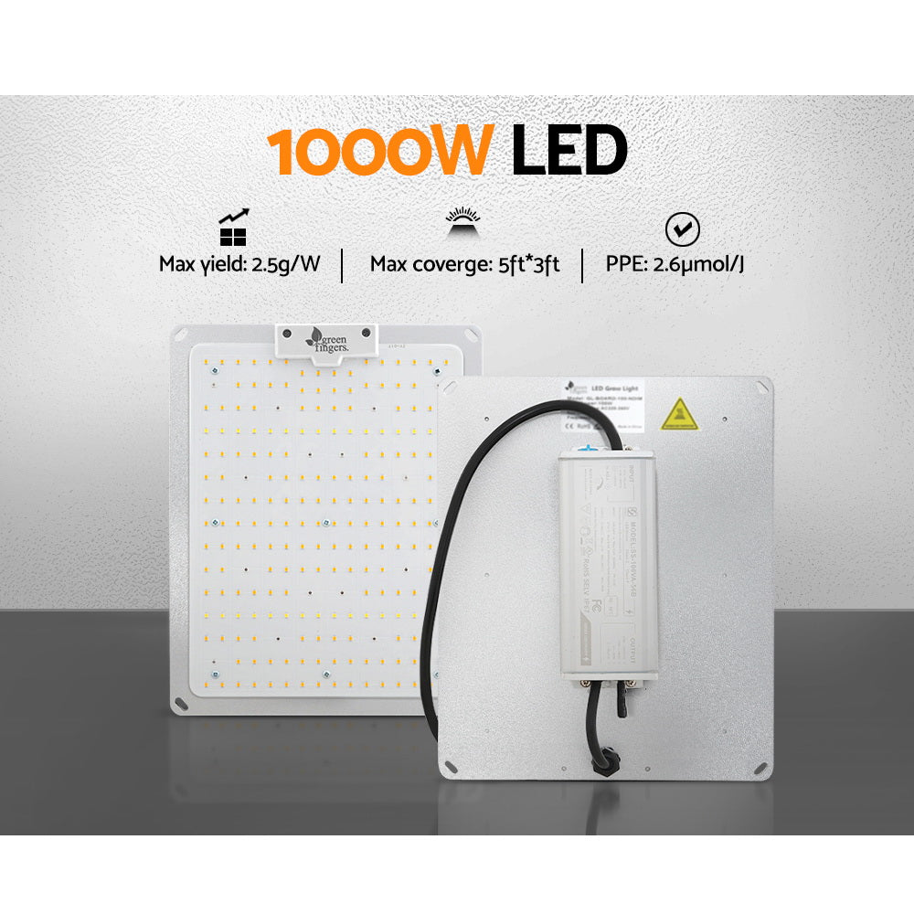 Marlook Max 1000W Grow Light LED Full Spectrum Indoor Plant All Stage Growth