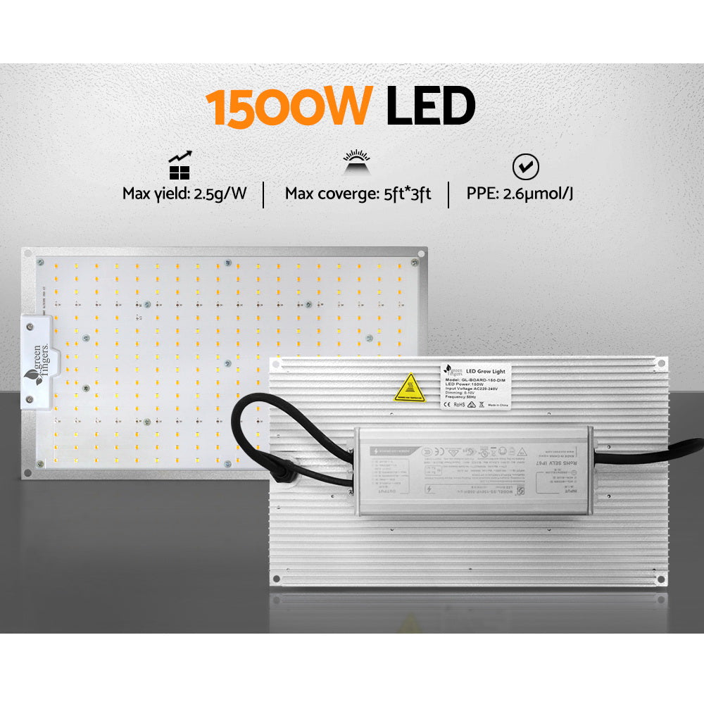Marlook Max 1500W Grow Light LED Full Spectrum Indoor Plant All Stage Growth