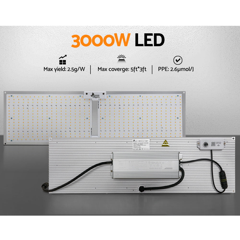 Marlook Max 3000W Grow Light LED Full Spectrum Indoor Plant All Stage Growth
