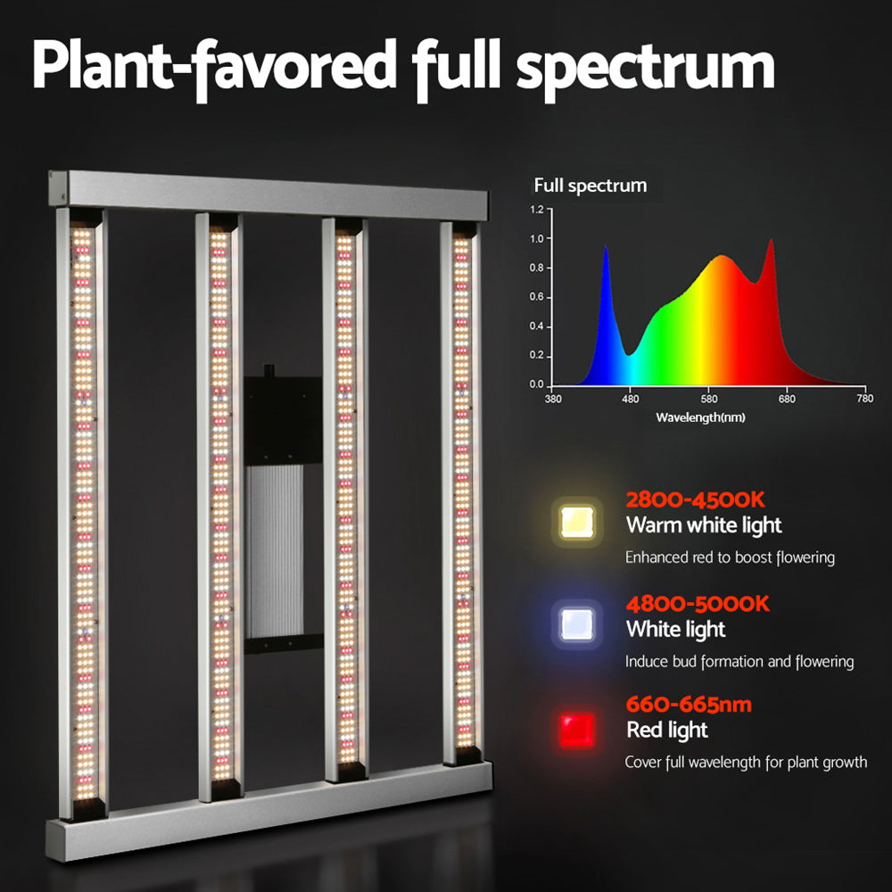 Marlook Max 3200W Grow Light LED Full Spectrum Indoor Plant All Stage Growth