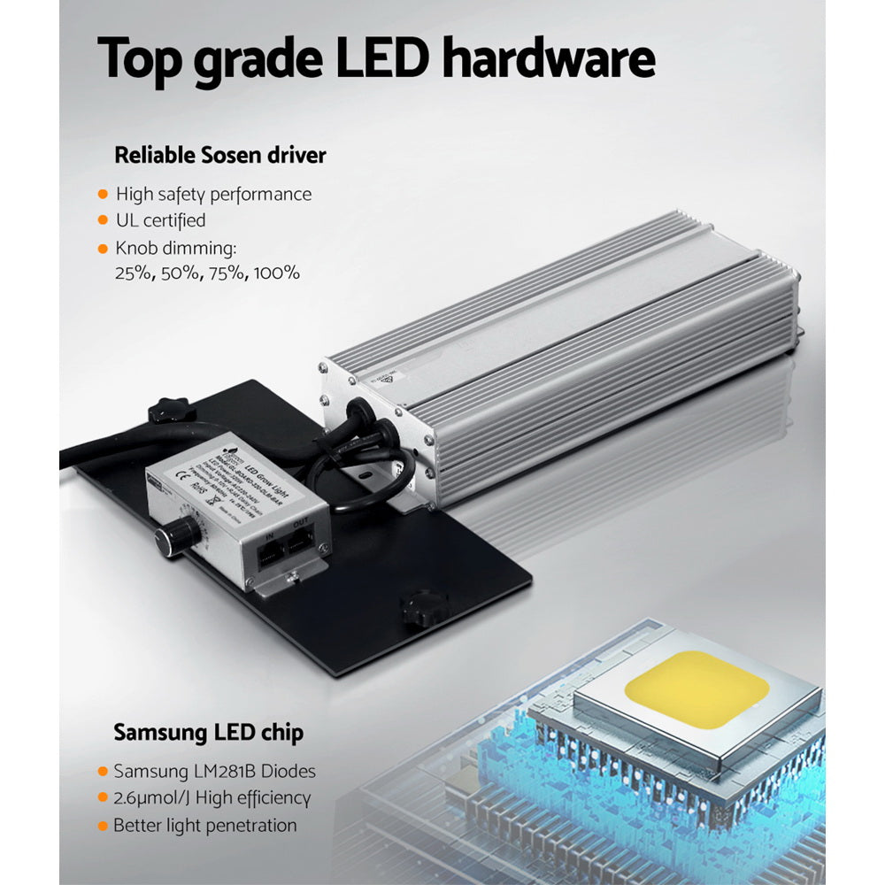 Marlook Max 3200W Grow Light LED Full Spectrum Indoor Plant All Stage Growth