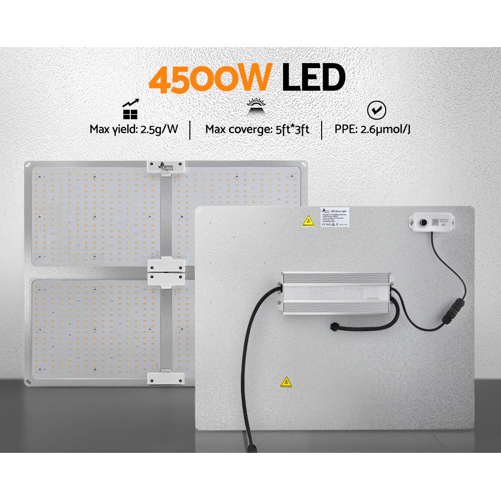 Marlook Max 4500W Grow Light LED Full Spectrum Indoor Plant All Stage Growth