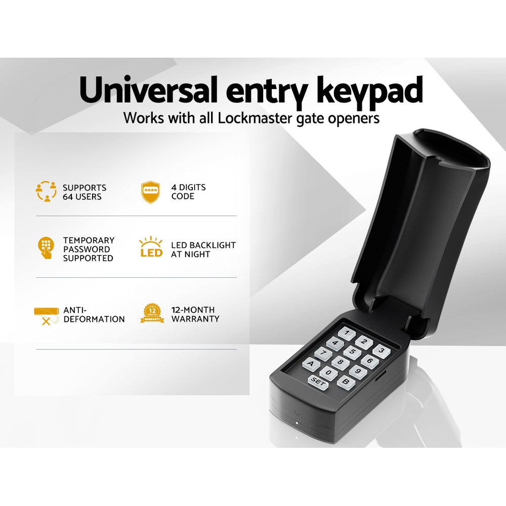 Marlook Universal Wireless Wired Keypad Security Control For Gate Opener
