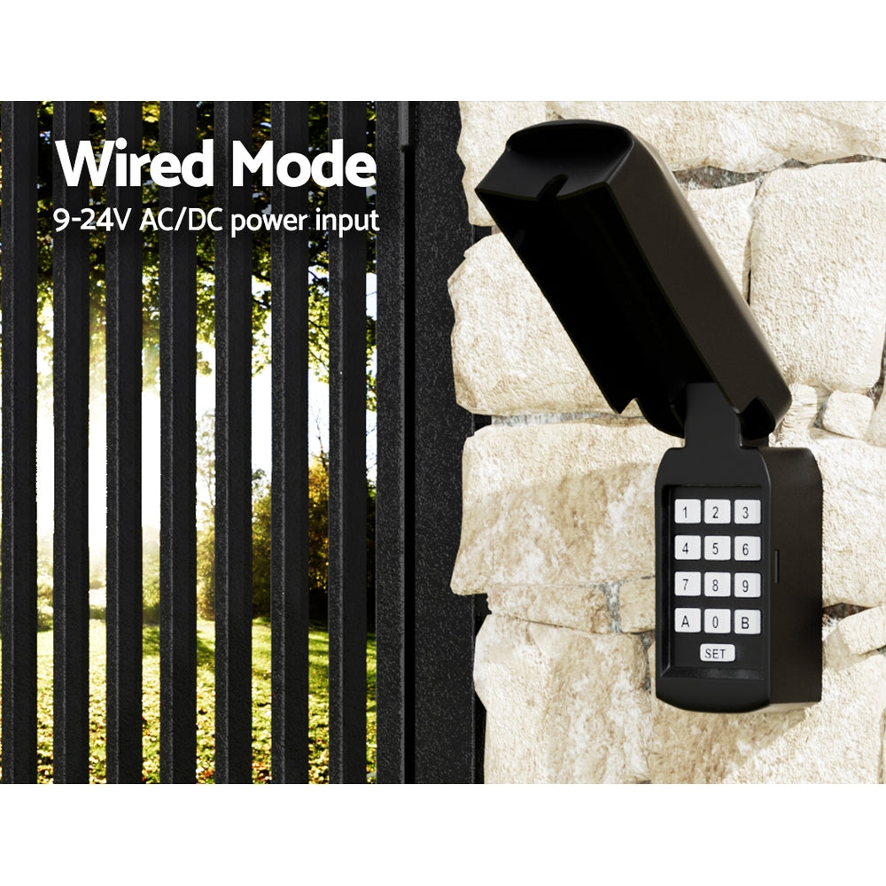 Marlook Universal Wireless Wired Keypad Security Control For Gate Opener