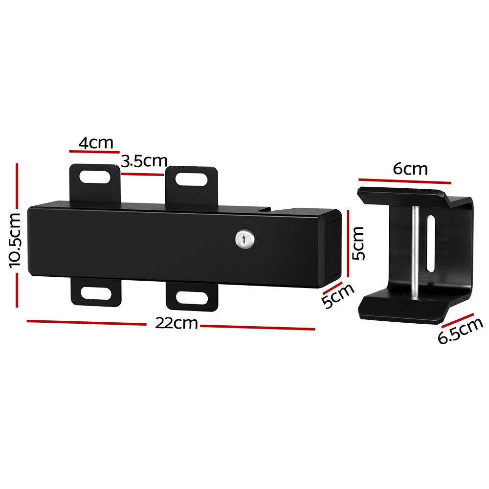 Marlook Automatic Electric Gate Lock for DC 24V Swing Gate Opener Gate Lock