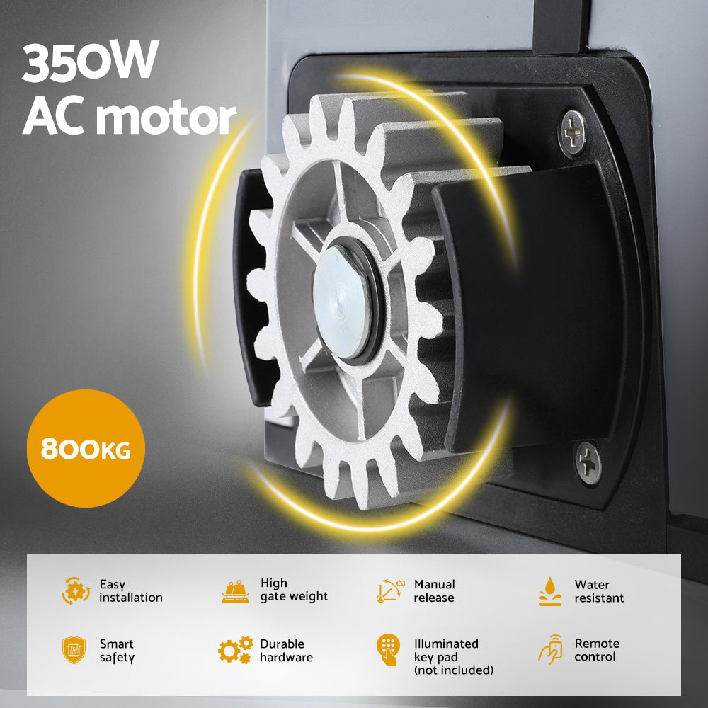 Marlook Automatic Sliding Gate Opener Kit Keypad 6M 800KG