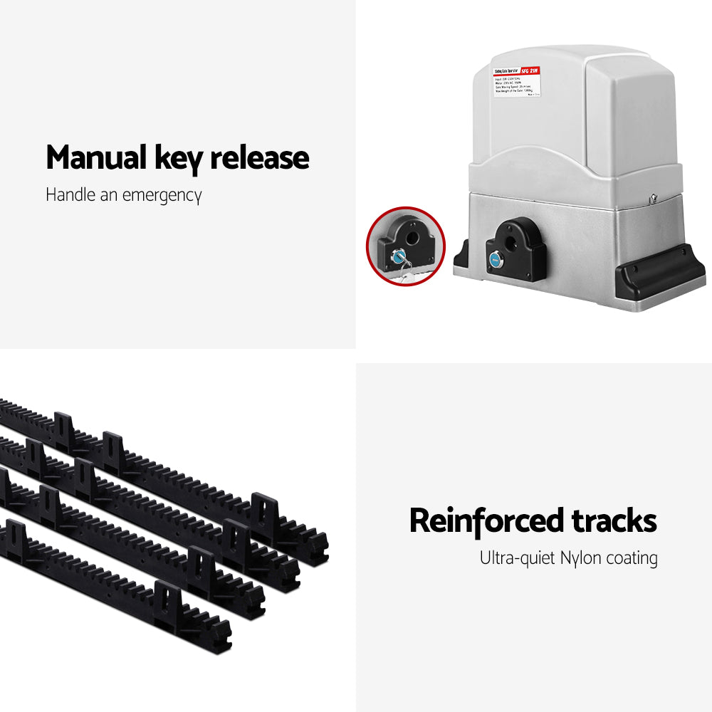 Marlook Electric Sliding Gate Opener 800KG Keypad 4M