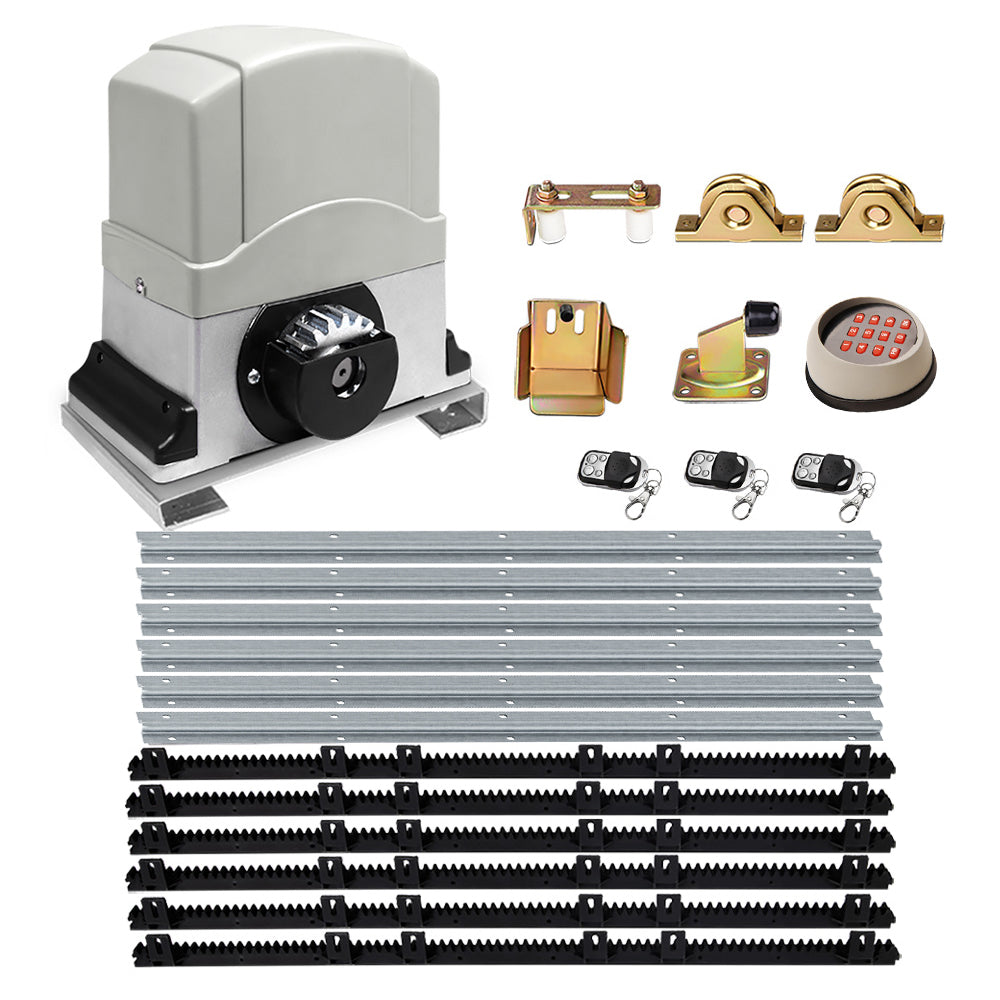 Marlook Electric Sliding Gate Opener 800KG 6M Hardware Kit
