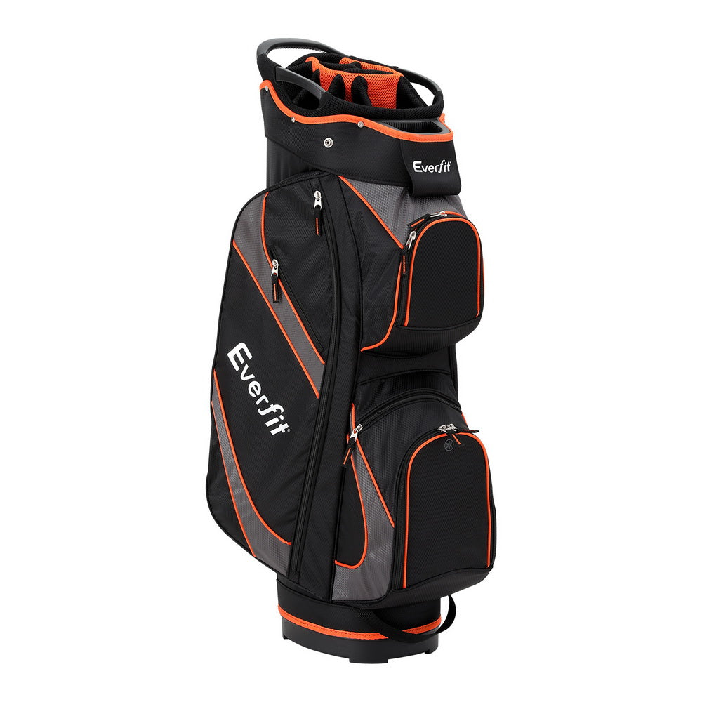 Marlook 14 Ways Dividers Golf Bag Stand Insulated Carry Bag Zippered Rain Cover