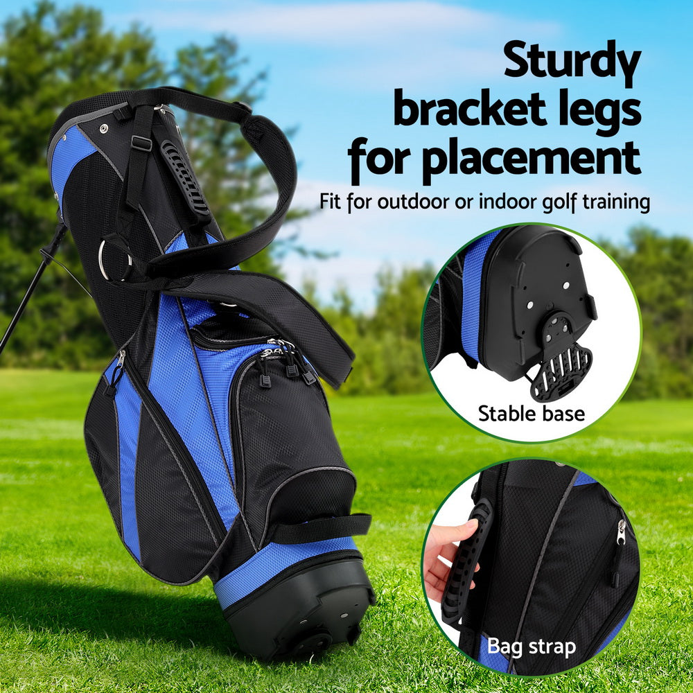 Marlook 6 Way Dividers Golf Bag Stand Insulated Carry Bag Zippered Rain Cover