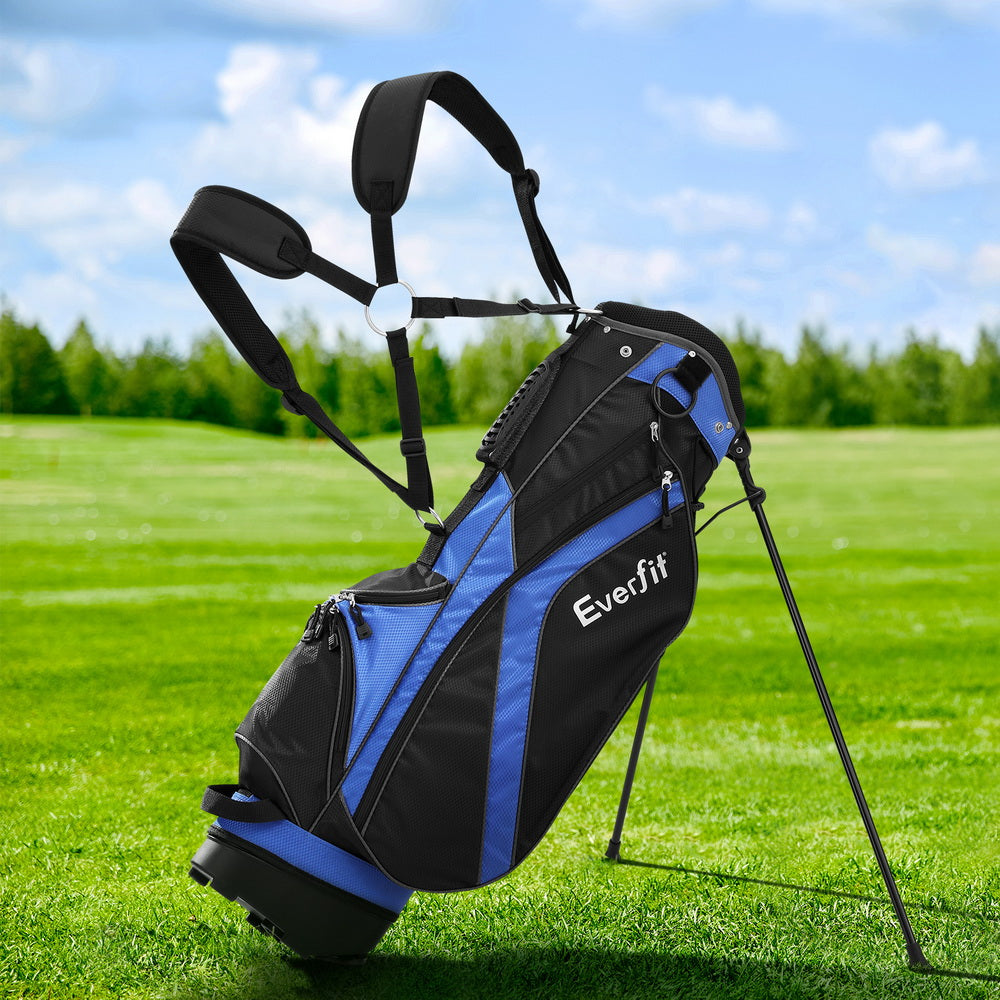 Marlook 6 Way Dividers Golf Bag Stand Insulated Carry Bag Zippered Rain Cover