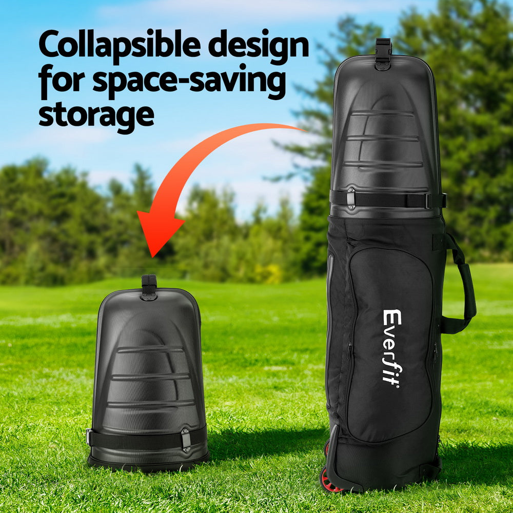 Marlook Golf Travel Bags for Airlines with Wheels Golf Clubs Hard Case Foldable