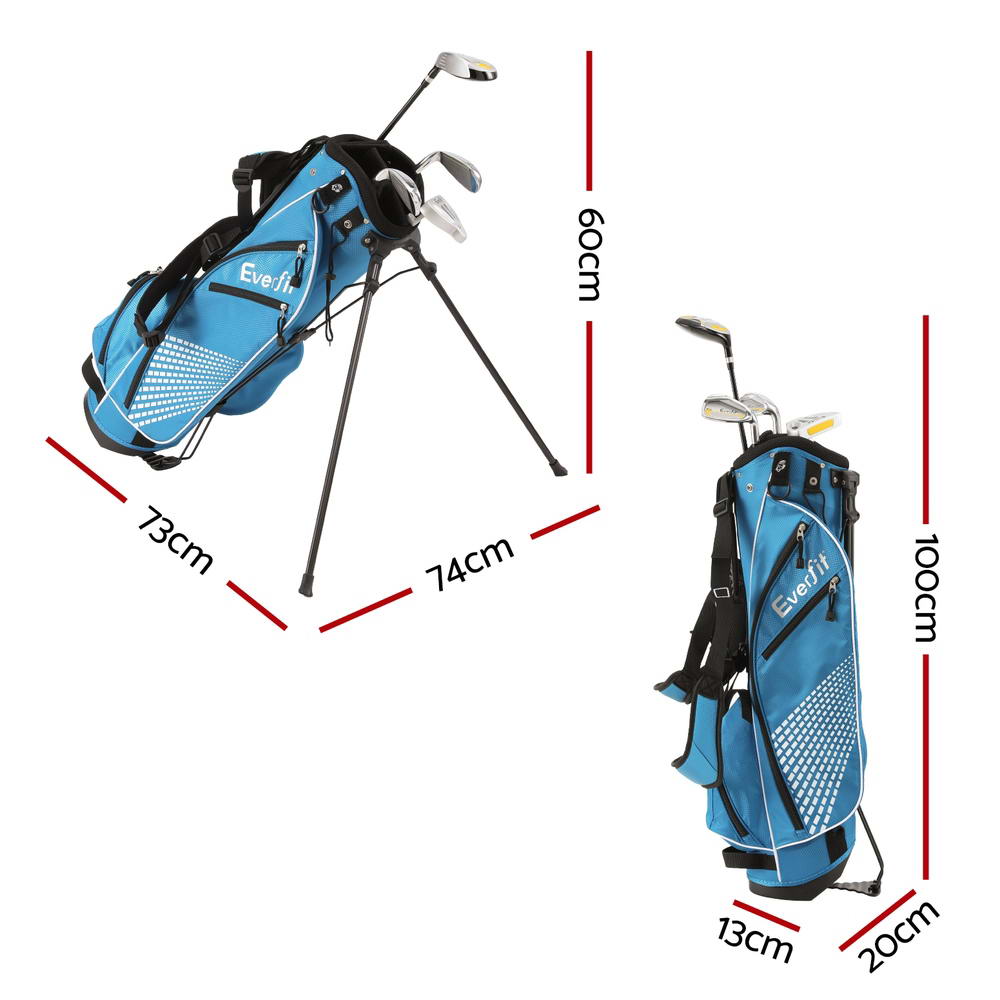 Marlook Golf Clubs Set Junior Right Handed Golf Wedges Iron Golf Stand Bag