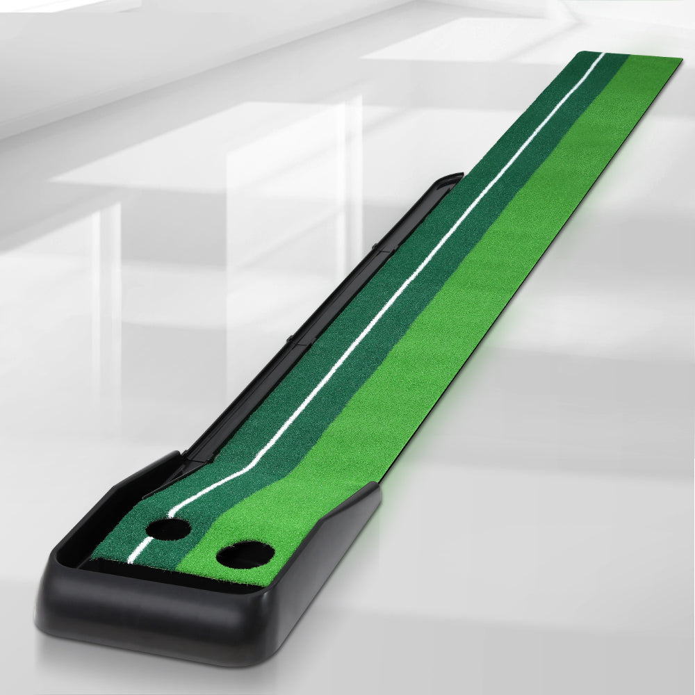 Marlook 3M Golf Putting Practice Mat Auto Return Putter Indoor Outdoor Training