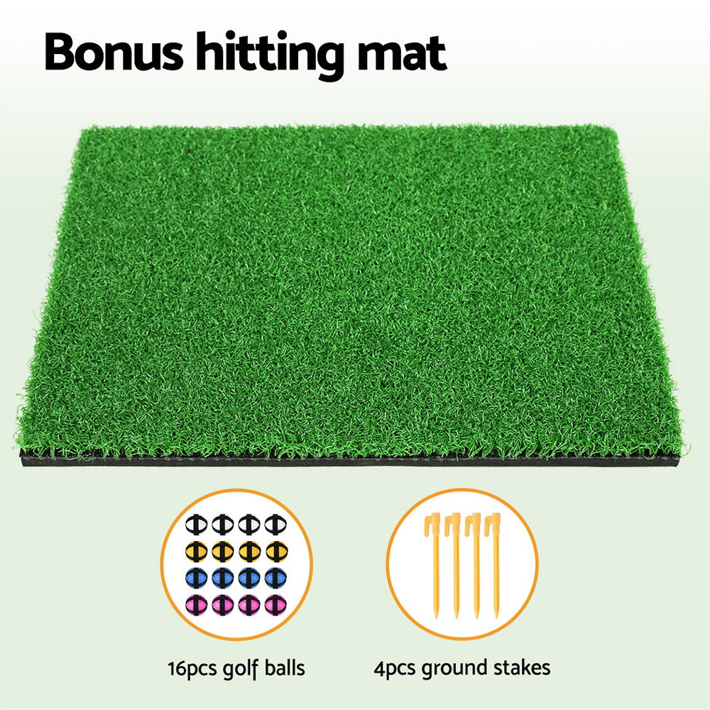 Marlook Golf Chipping Game Mat Indoor Outdoor Practice Training Aid Set