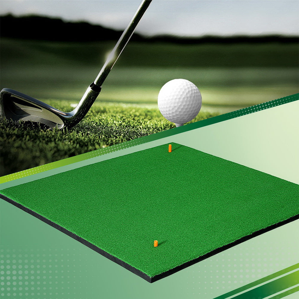 Marlook Golf Hitting Mat Portable Driving Range Practice Training Aid 150x150cm