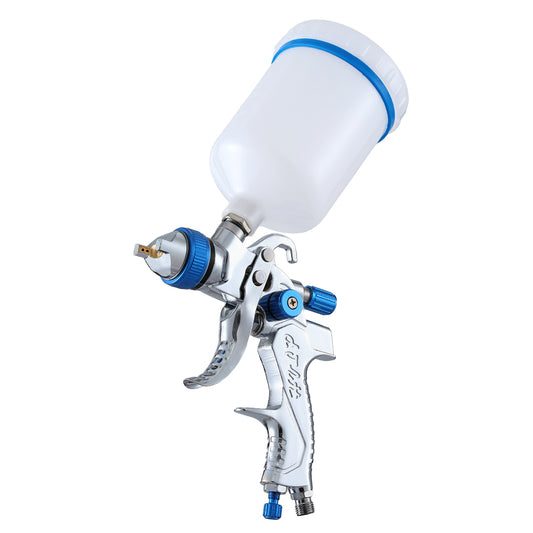 Marlook HVLP Air Spray Gun Gravity Feed Cup Nozzles Included