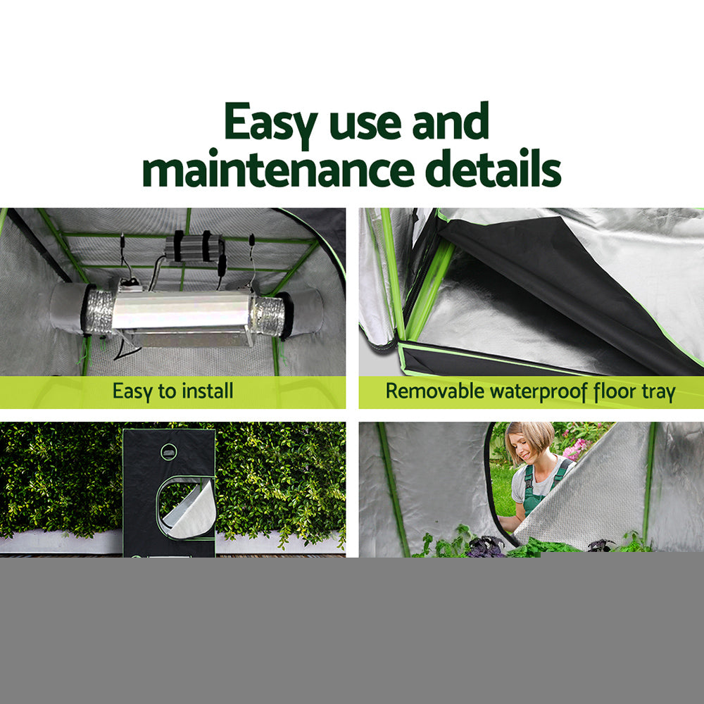 Marlook Grow Tent Light Kit 120x120x200CM 4500W LED Full Spectrum